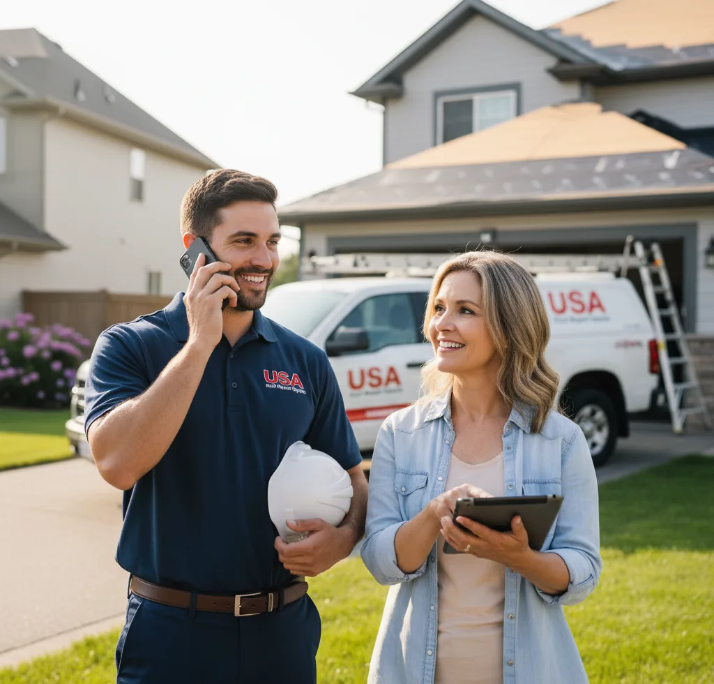 USA Roof Repair Experts customer support in Queen Creek